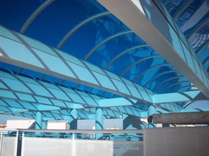 Curved Roofing Project - LEXAN EXELL-D Sheet