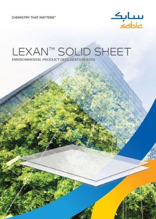 LEXAN™ solid polycarbonate sheets EPD